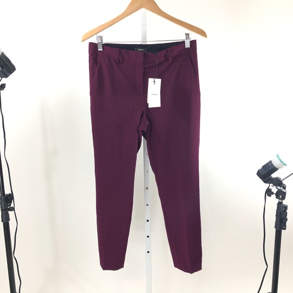 Theory Treeca Wool Career Pant NWT MSRP $275 - Picture 5 of 8